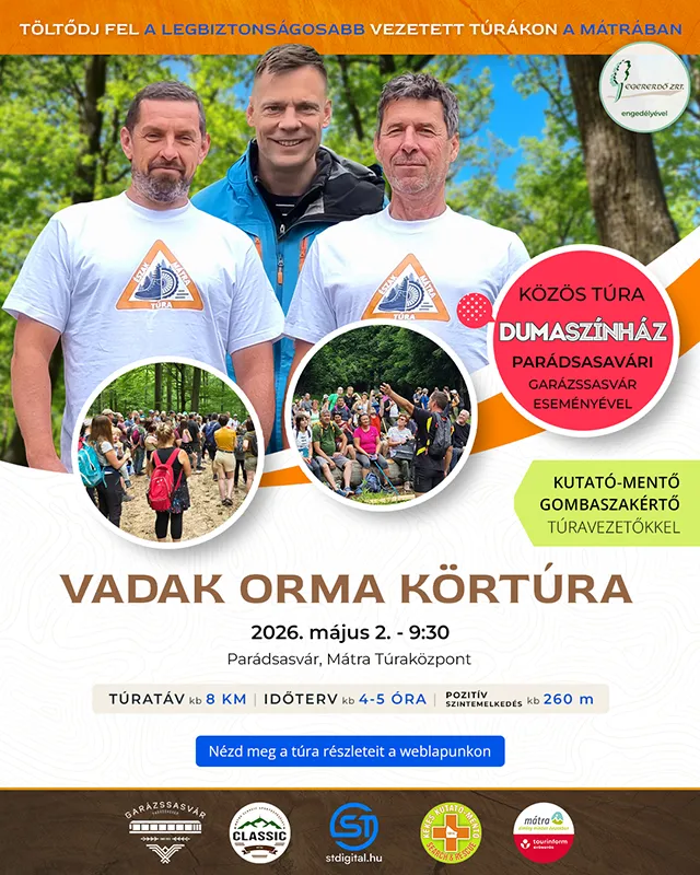 2026.05.02 - Vadak orma körtúra