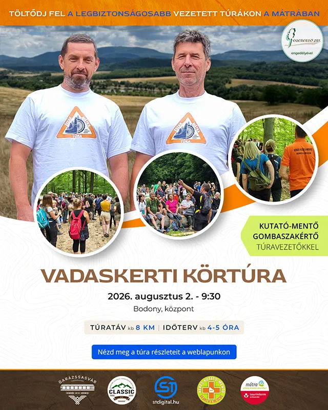 2026.08.02 - Vadaskerti körtúra