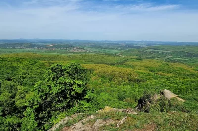 Gazos-kő panorama - Mátra látnivaló - Észak Mátra túra