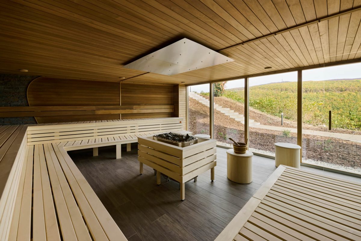 Hotel Ózon panorama szauna