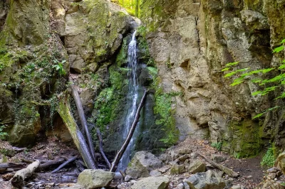 Ilona-völgyi vízesés 2 - Mátra látnivaló - Észak Mátra túra